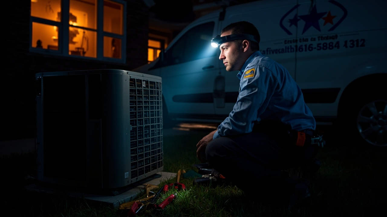 24/7 Emergency AC Repair in Chicago – Technician Dispatched Within 60 Minutes